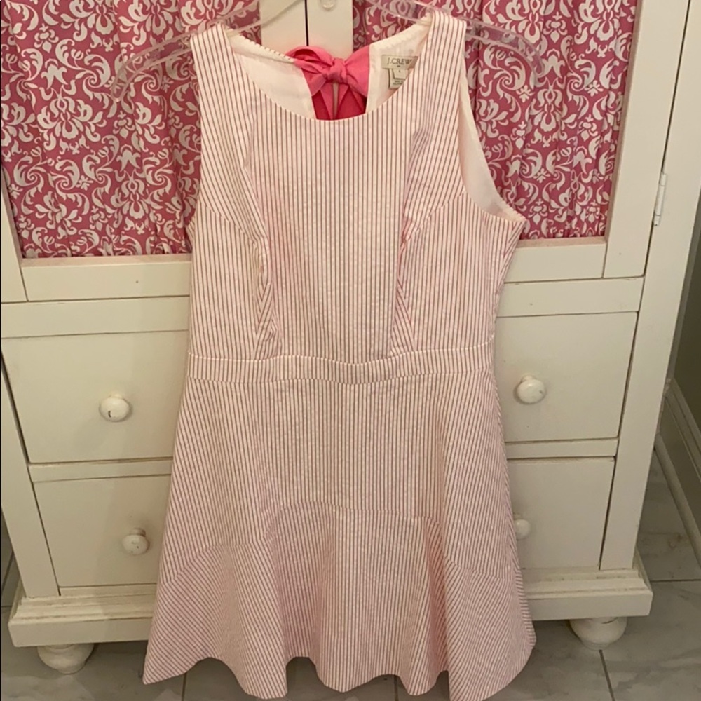 J Crew sear-sucker dress
